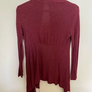 Ambiance Apparel Burgundy Sweater